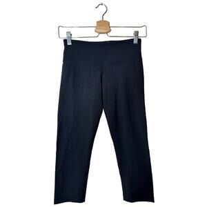 Lululemon Women's Size 4 Wunder Under 21" Crop Legging Full-On Luon